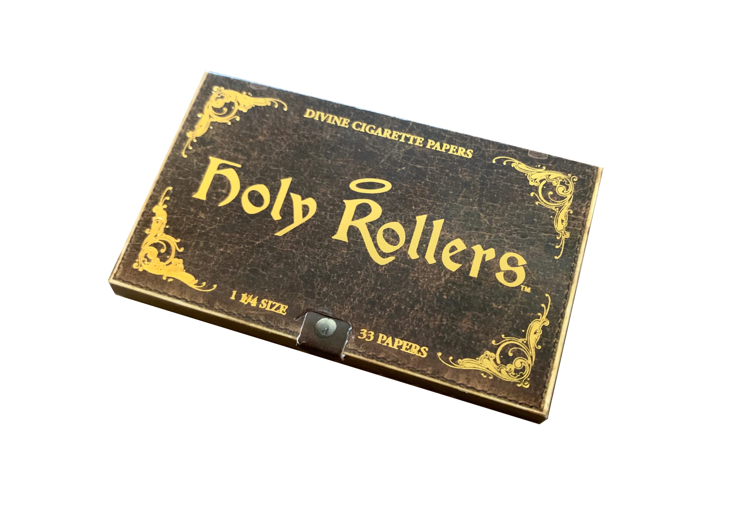 Holy Rollers Divine Rolling Papers - Premium Hemp Rolling Papers for Smooth Smoking | Perfect for Herbal Blends, Tobacco & CBD | Ideal for Rolling, Travel & Outdoor Use