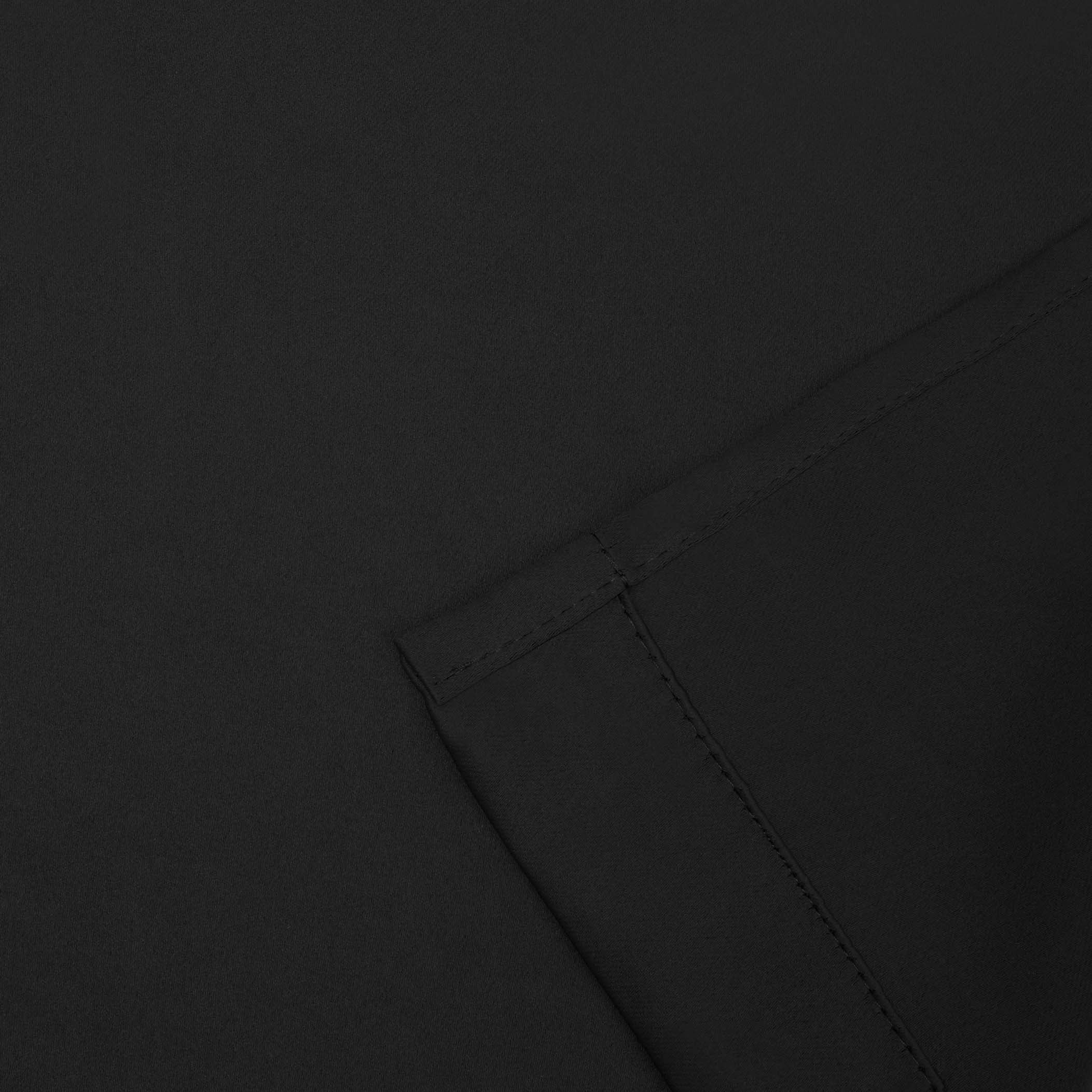 Blackout Curtains with Grommet Top - Solid Classic Modern Window Treatment for Bedroom & Living Room - Light Blocking & Noise Reducing