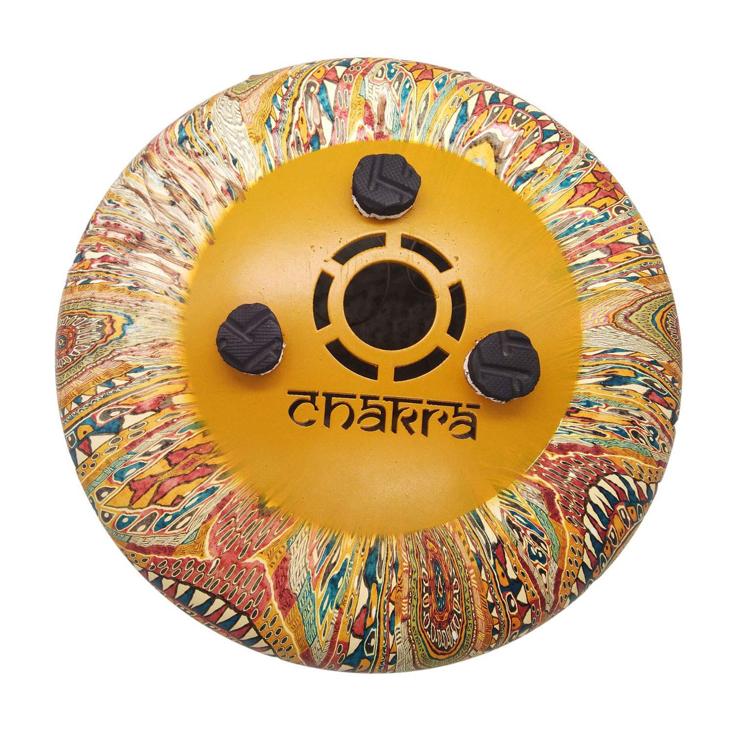 9-Inch Multicolor Hand Tongue Drum with Carry Bag & 2 Mallets - Perfect for Meditation, Music Therapy, and Relaxation at Home or Outdoor Gatherings