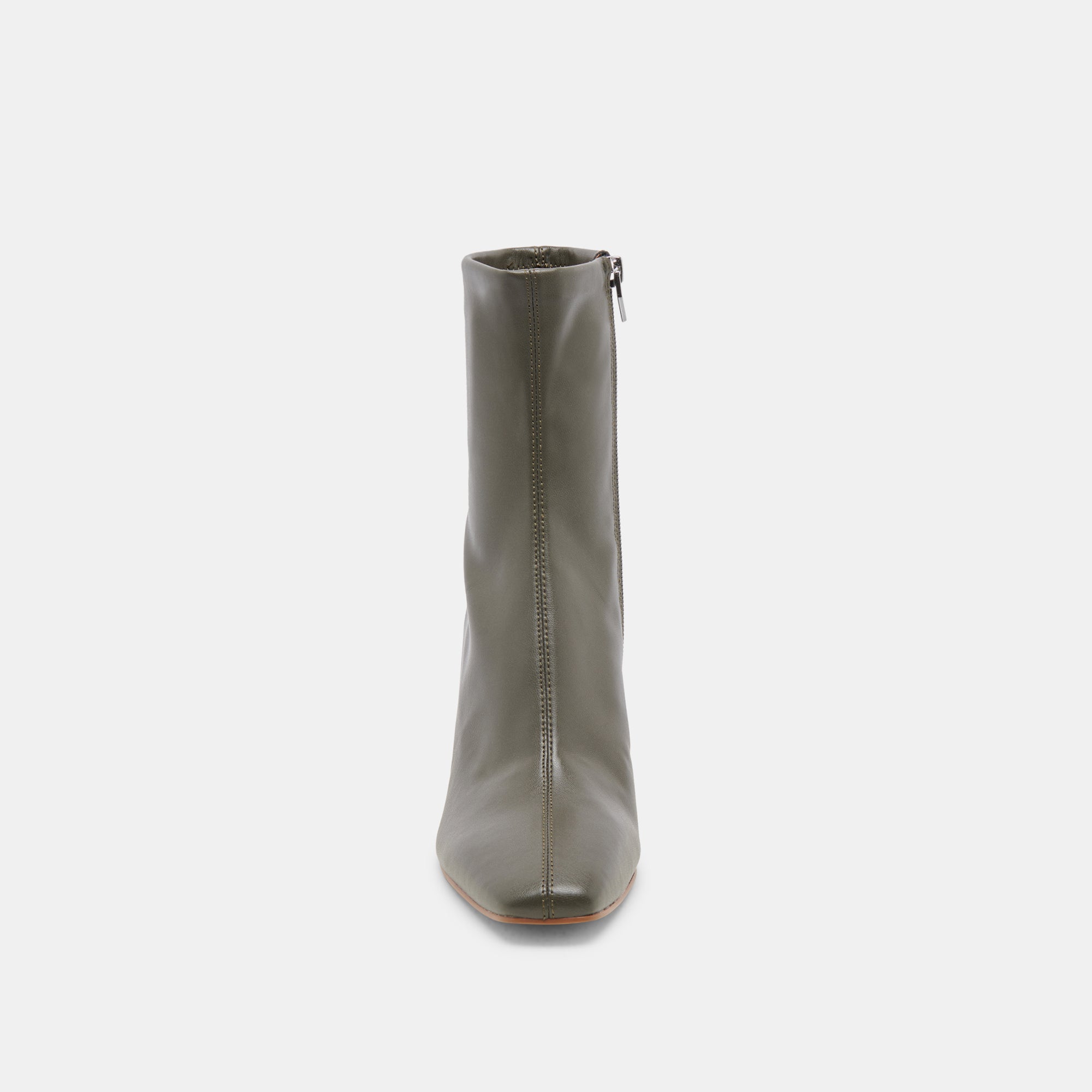 Glamor Boots Dark Olive Stella - Stylish Women's Ankle Boots for Fall & Winter Fashion | Perfect for Casual Outfits, Office Wear & Night Out