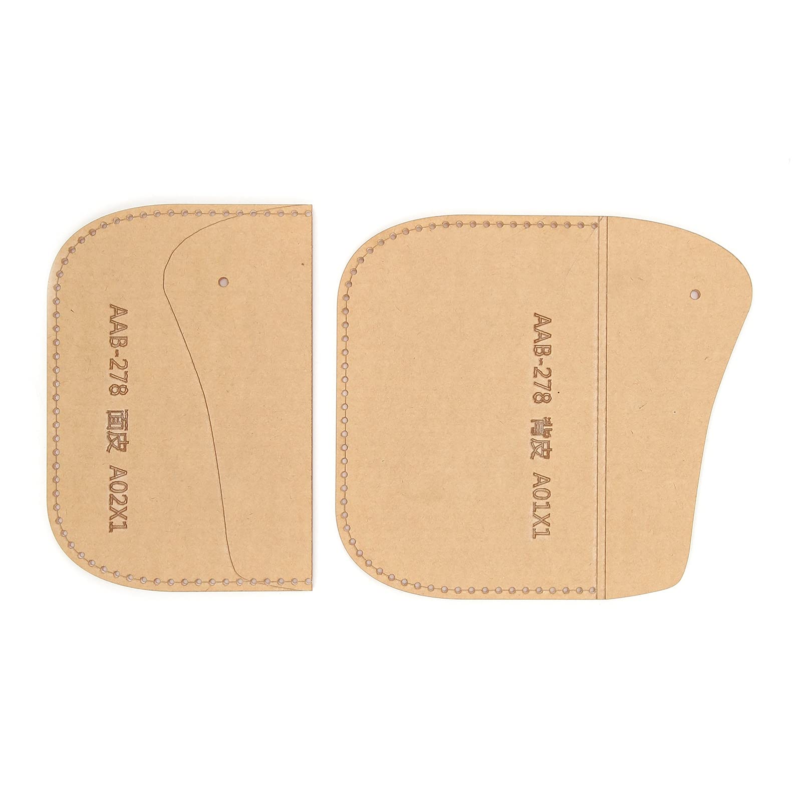 Acrylic Wallet Template for DIY Leather Craft - Coin Purse Sewing Mold Tool (4.5 Inch/11.4cm) - Perfect for Handmade Wallets, Purses & Quilting Projects