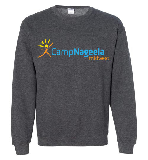 Nageela Midwest Crewneck Sweatshirt for Men & Women | Soft Cotton Pullover Sweater | Casual Comfort Wear for Fall & Winter | Perfect for Outdoor Activities and Lounge