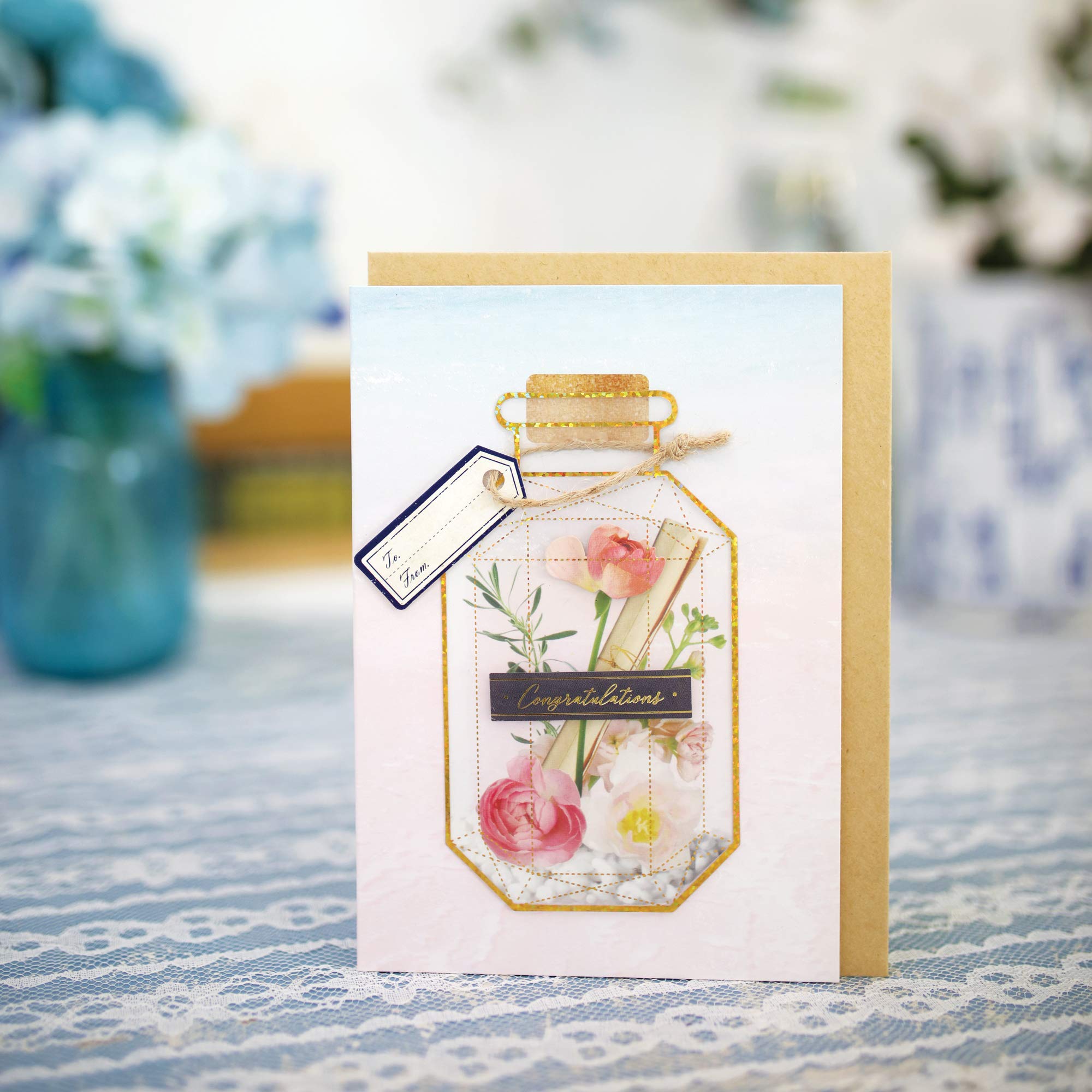 Morning Glory Memory Greeting Cards - 8 Sets with Envelopes for Birthdays, Anniversaries & Special Occasions