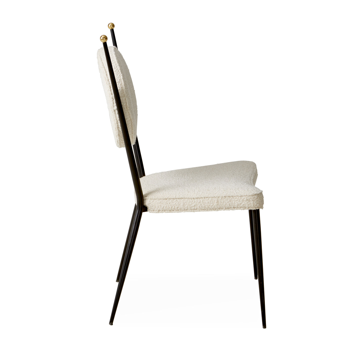 Rondo Dining Chair - Modern Wooden Dining Room Chair with Upholstered Seat - Perfect for Kitchen, Dining Room, and Home Decor