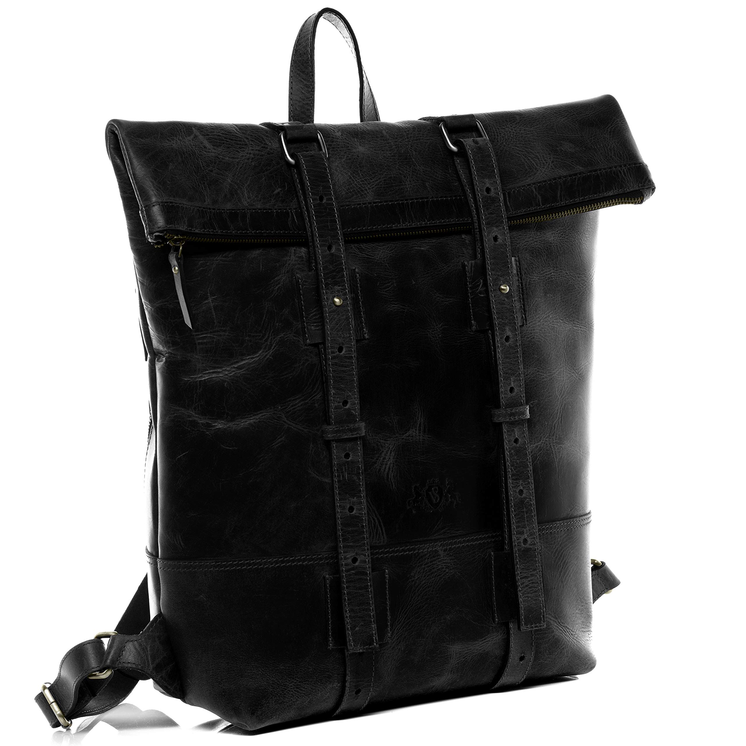 Genuine Leather CHAZ Backpack by SID & VAIN - 15