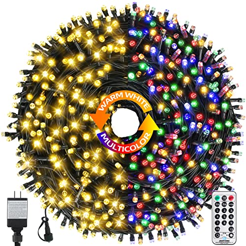 Warm White & Multicolor 500LEDS