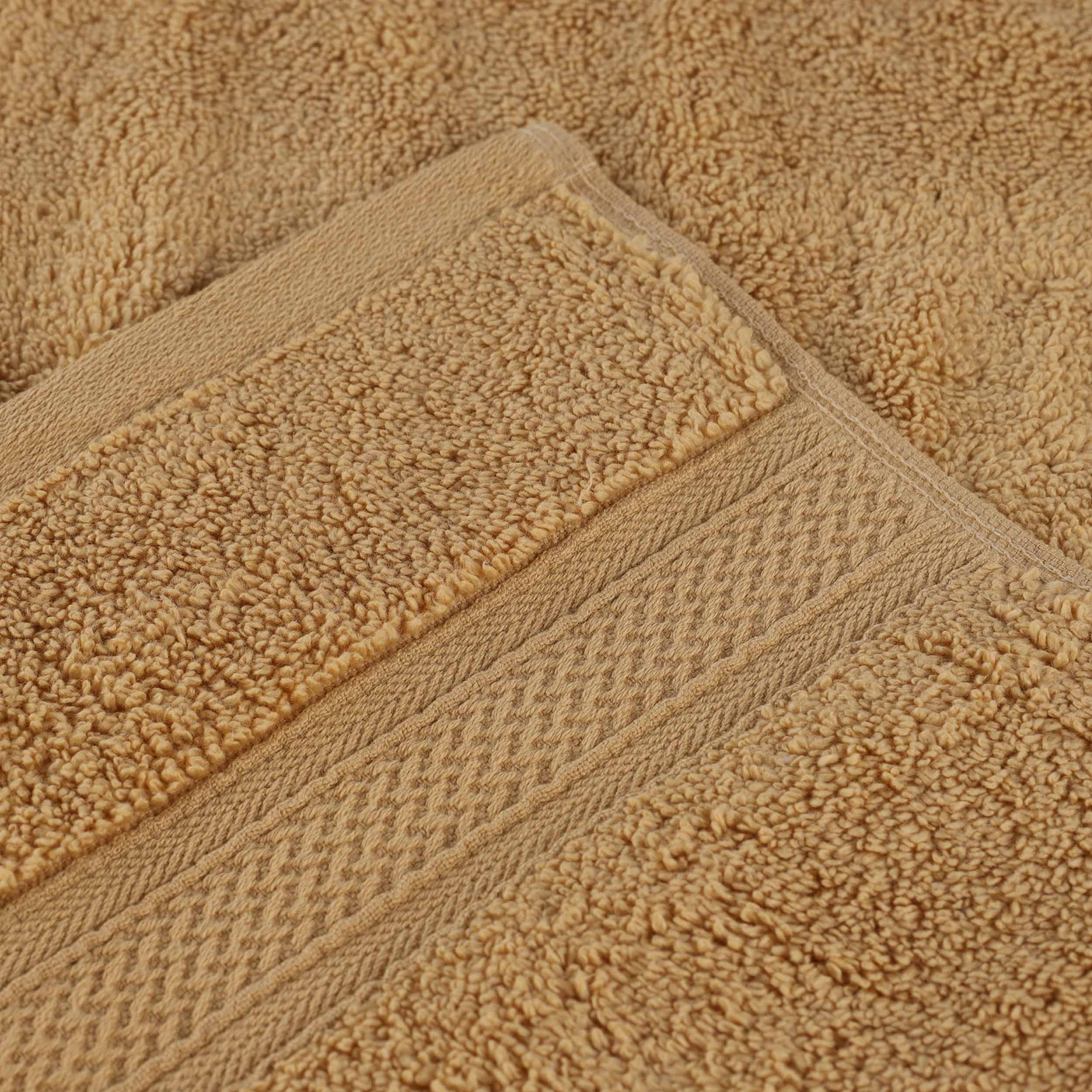 Premium Zero Twist Cotton 3-Piece Towel Set - Ultra Soft, Highly Absorbent, Elegant Solid Color for Bath, Spa & Guest Use