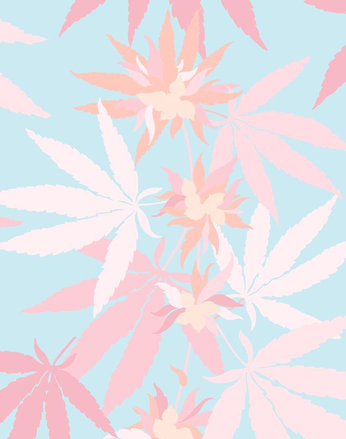 Nathan Turner 'Girls Best Friend' Wallpaper - Premium Floral Peel & Stick Wallpaper for Girls' Bedroom, Nursery, or Playroom Decor
