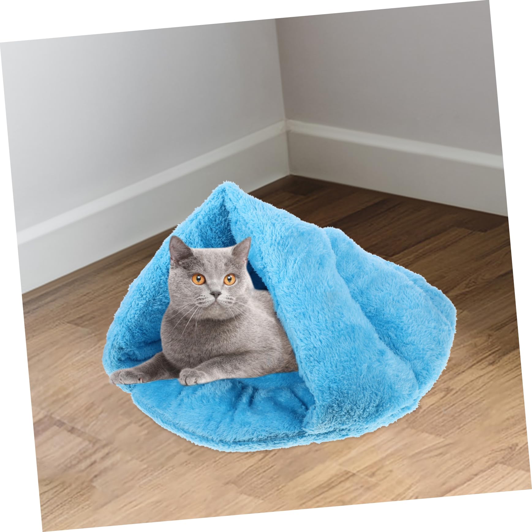 Warm and Cozy Cat Bed for Winter - Soft Pet Sleeping Nest for Cats & Small Dogs - Perfect for Indoor Use, Couch, Bedroom, or Pet Carrier