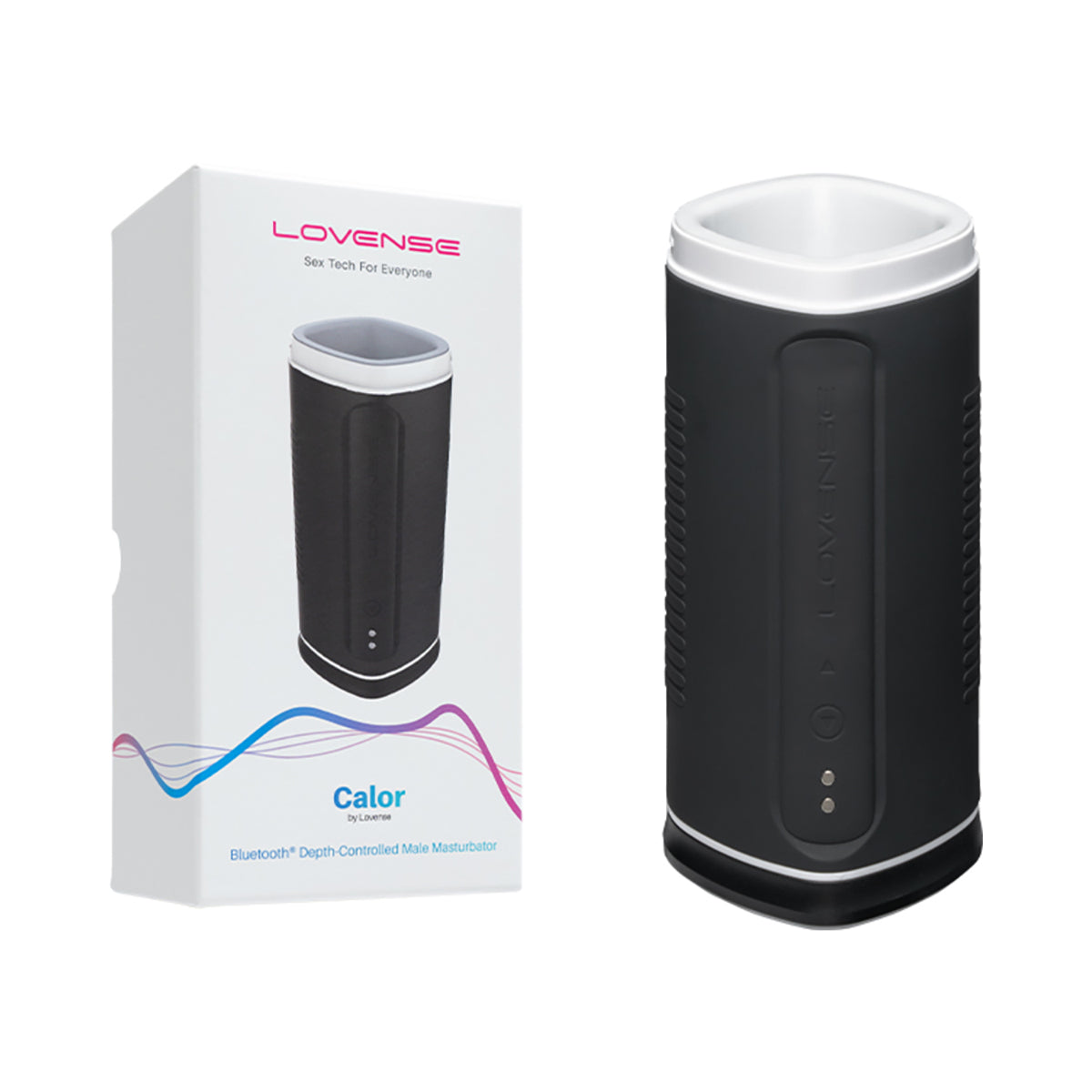 Lovense Calor - Smart Heating Male Masturbator with App Control - Perfect for Solo Play & Long-Distance Couples