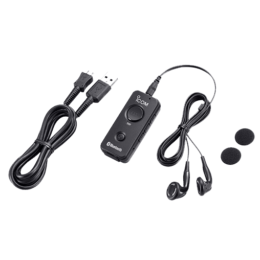 Icom VS3 Bluetooth Pendant Earpiece Microphone - Hands-Free Wireless Headset for Truckers, Security & Call Centers (Compatible with Two-Way Radios) - Perfect for Driving, Construction & Office Communication