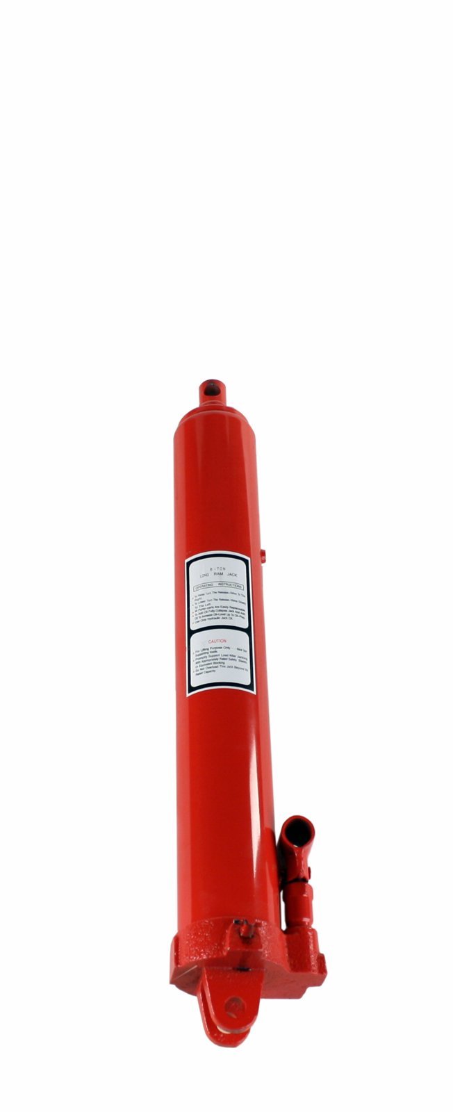 8 Ton Hydraulic & Air Long Ram Jack - Heavy Duty Engine Hoist for Cherry Picker & Shop Crane - Perfect for Automotive Repair, Equipment Maintenance & Industrial Lifting