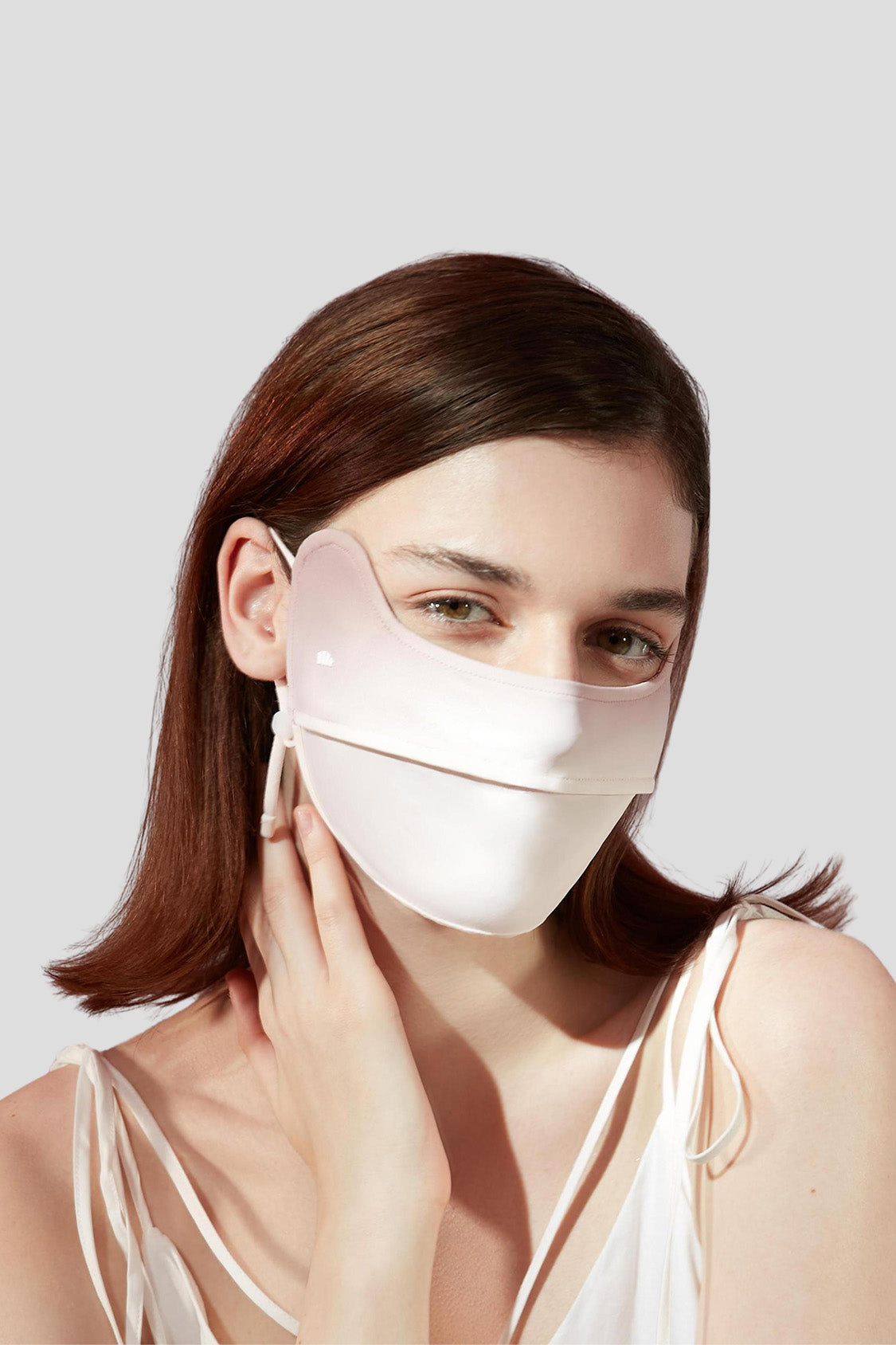 UPF50+ Cooling Face Mask for Women - UV Protection & Breathable Design - Perfect for Outdoor Sports, Running, and Summer Activities