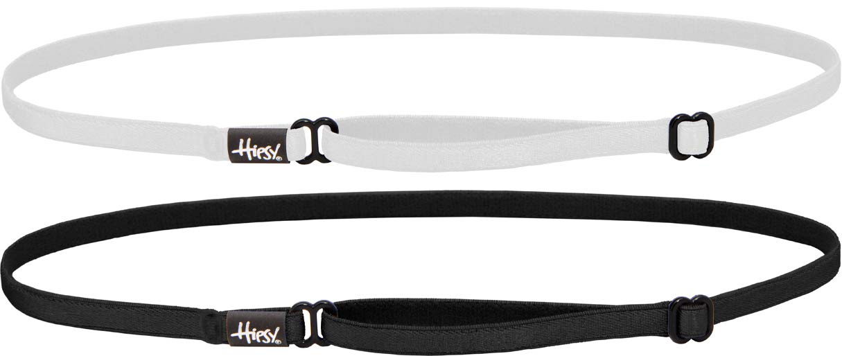 Hipsy Ellies Women's Stretchy Adjustable Sports Headbands - 5 Pack for Running, Workout, Yoga & Gym - Sweat-Wicking Hairbands for Active Women