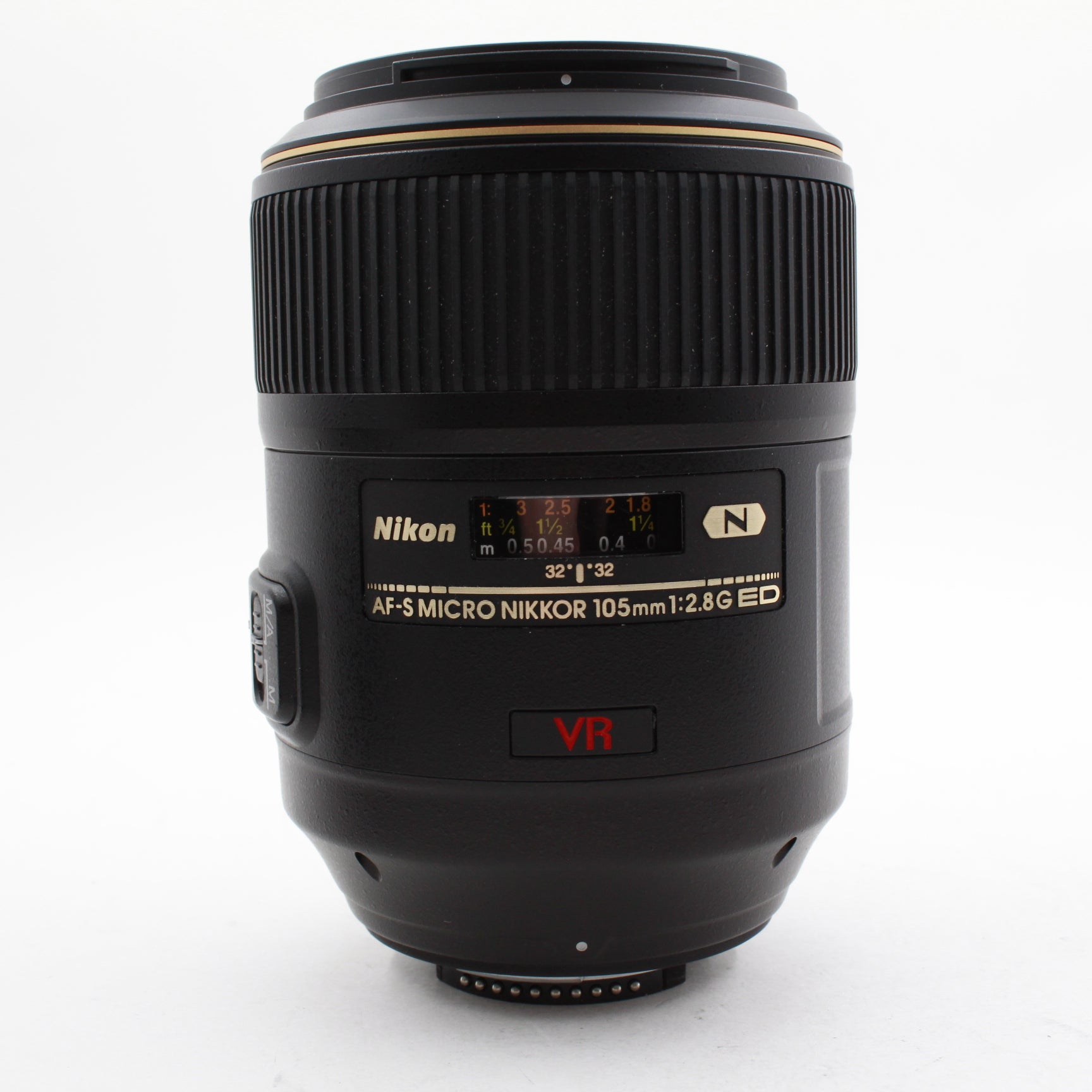 Refurbished Nikon AF-S VR 105mm f/2.8G IF ED Macro Lens for Portrait & Product Photography - Like New Condition