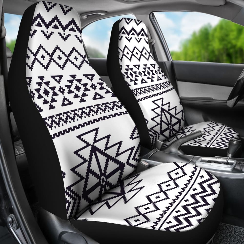 Premium Aztec Design Car Seat Covers - Universal Fit for Cars, Trucks & SUVs - Stylish & Durable Protection for Home, Office & Road Trips