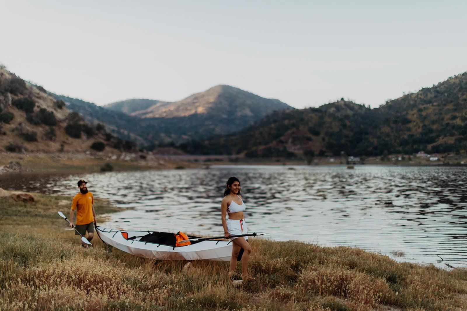 Oru Haven TT Kayak - Lightweight Foldable Kayak for Travel & Adventure | Portable Kayak for Lakes, Rivers & Coastal Waters | Perfect for Camping, Fishing & Outdoor Exploration