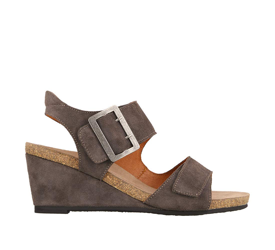 Taos Footwear Women's High Society Sandal - Comfortable Leather Strappy Sandals for Women | Summer Casual & Dressy Walking Shoes | Perfect for Beach, Travel and Everyday Wear