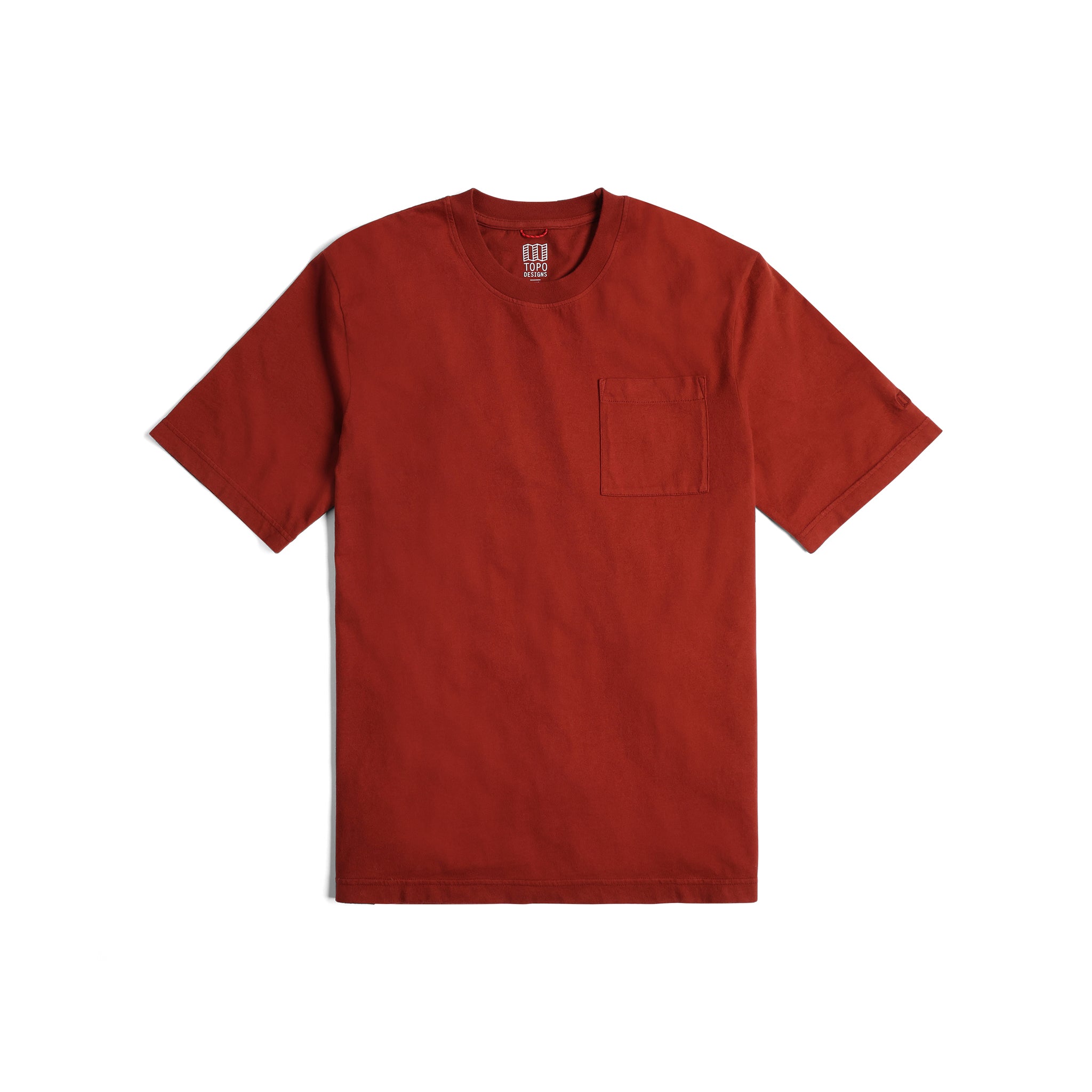 Dirt Pocket Tee for Men - Comfortable Cotton T-Shirt with Chest Pocket - Perfect for Casual Wear, Outdoor Activities & Everyday Use