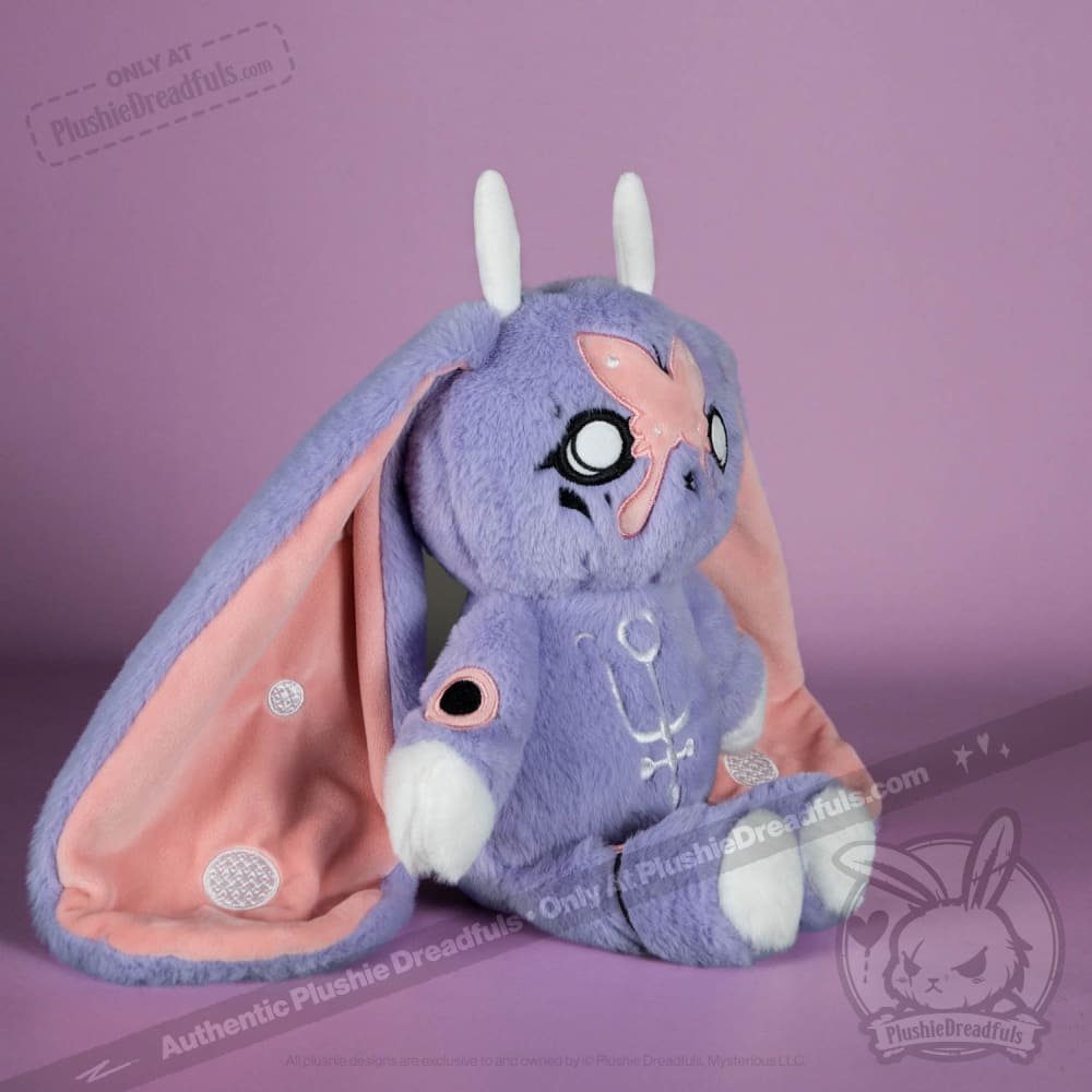 Plushie Dreadfuls Lupus Rabbit Stuffed Animal - Soft Cuddly Plush Toy for Kids & Adults, Perfect for Gifts, Comfort, and Lupus Awareness