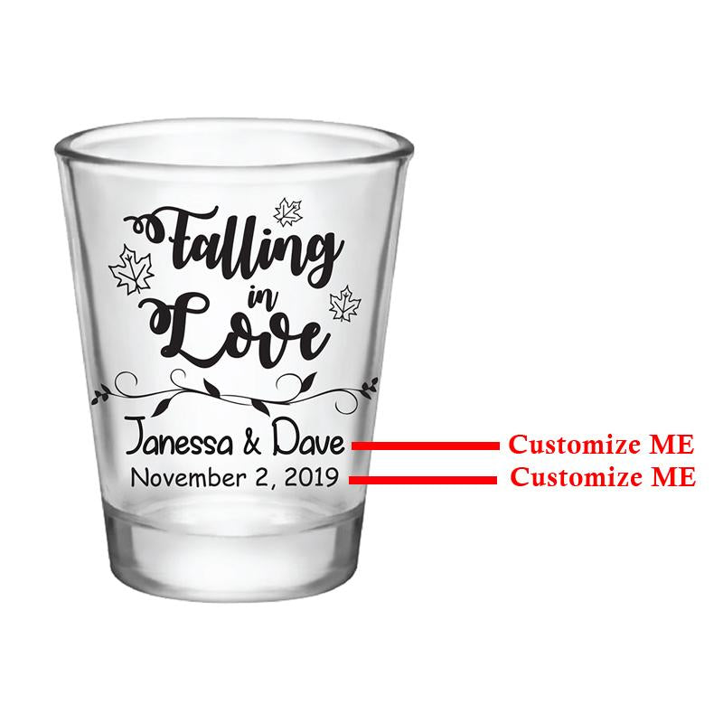 Customizable Clear Shot Glass 1.75oz - Personalized Engraved Drinking Cup for Parties, Weddings & Bars - Perfect for Cocktails, Whiskey & Liquor Shots