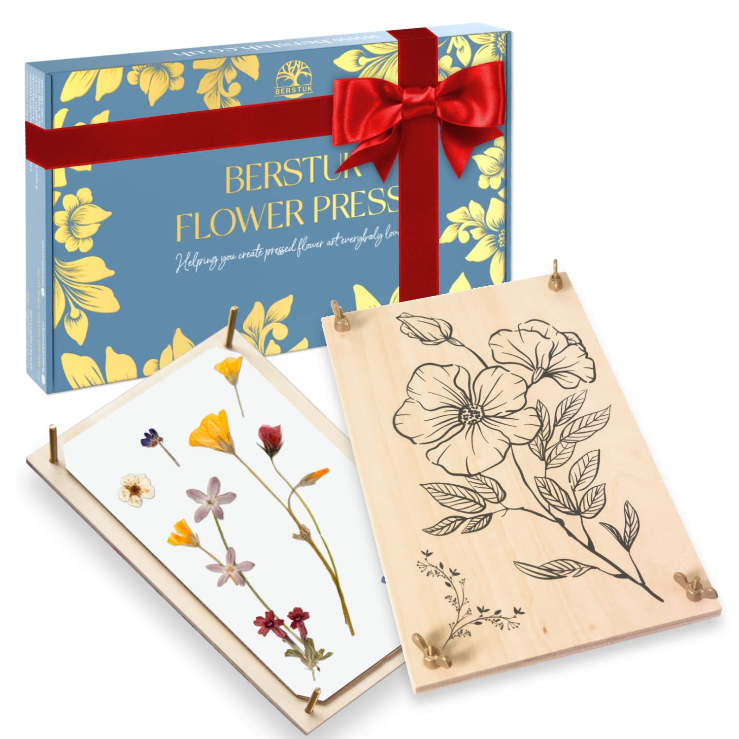 Berstuk Large Flower Press Kit for Adults - 10.8