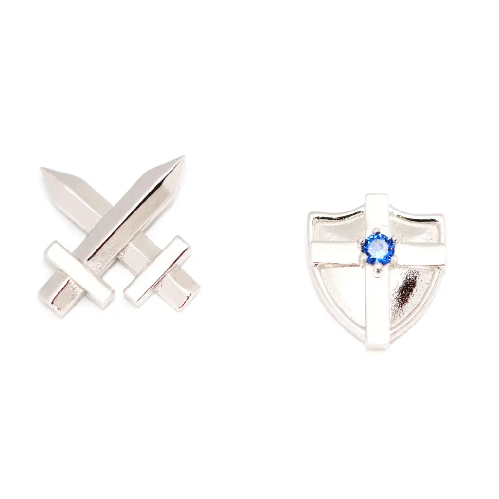 Paladin Earring - Stylish Medieval Fantasy Jewelry for Women - Perfect for Cosplay, Renaissance Fairs & Everyday Wear