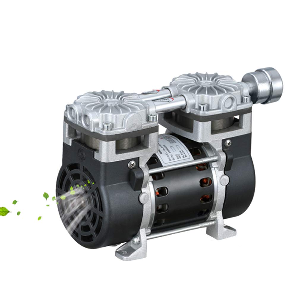 MXBAOHENG 150W 65L/min Oil-Free Piston Vacuum Pump -89Kpa (220V, SY-650V) for Industrial & Laboratory Use | Perfect for HVAC, Medical Equipment, and Scientific Applications