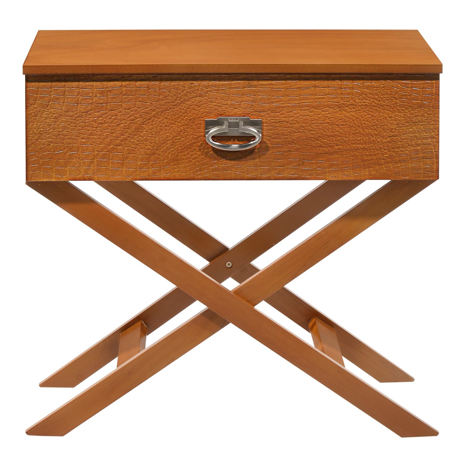 Xavier 1-Drawer Oak Nightstand - 25