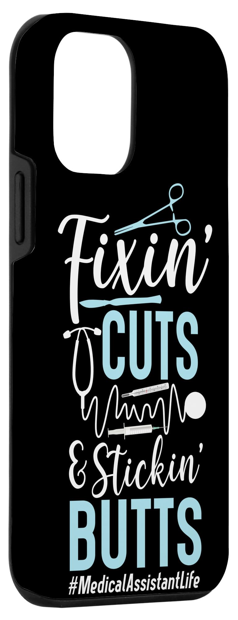 Certified Medical Assistant (CMA) Case for iPhone 12 Mini - Slim Protective Phone Cover with Secure Grip - Perfect for Healthcare Professionals & Students in Hospitals, Clinics & Classrooms