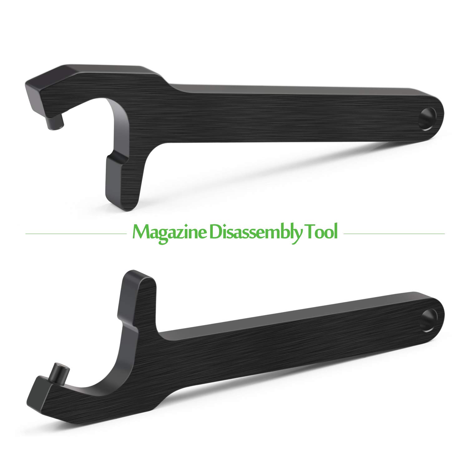 Premium Glock Tool Kit - All Metal Magazine Disassembly Tool with Armorer's Punch & 3/16 Hex Wrench for Front Sight Installation | Complete Glock Accessories Set GT08 | Perfect for Gunsmithing, Maintenance & Range Day Preparation