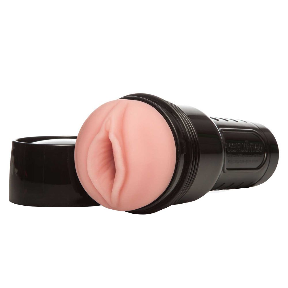 Fleshlight Go Travel Size Vaginal Masturbator with Surge Texture - Compact Male Sex Toy for Discreet Travel & Solo Pleasure