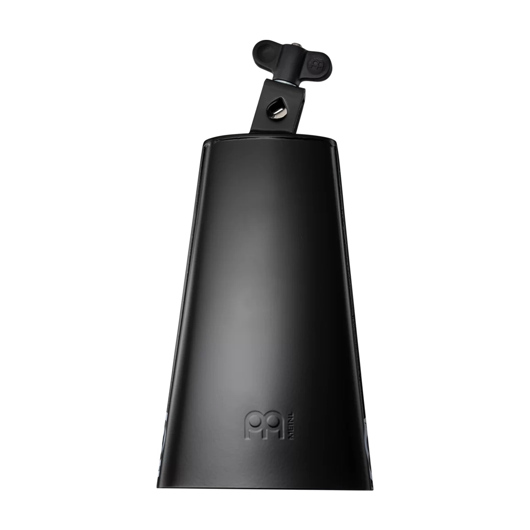 8 1/2 Inch Black Powder Coated Steel Cowbell - Durable Rust-Resistant Farm & Sports Accessory for Livestock, Horses & Sporting Events