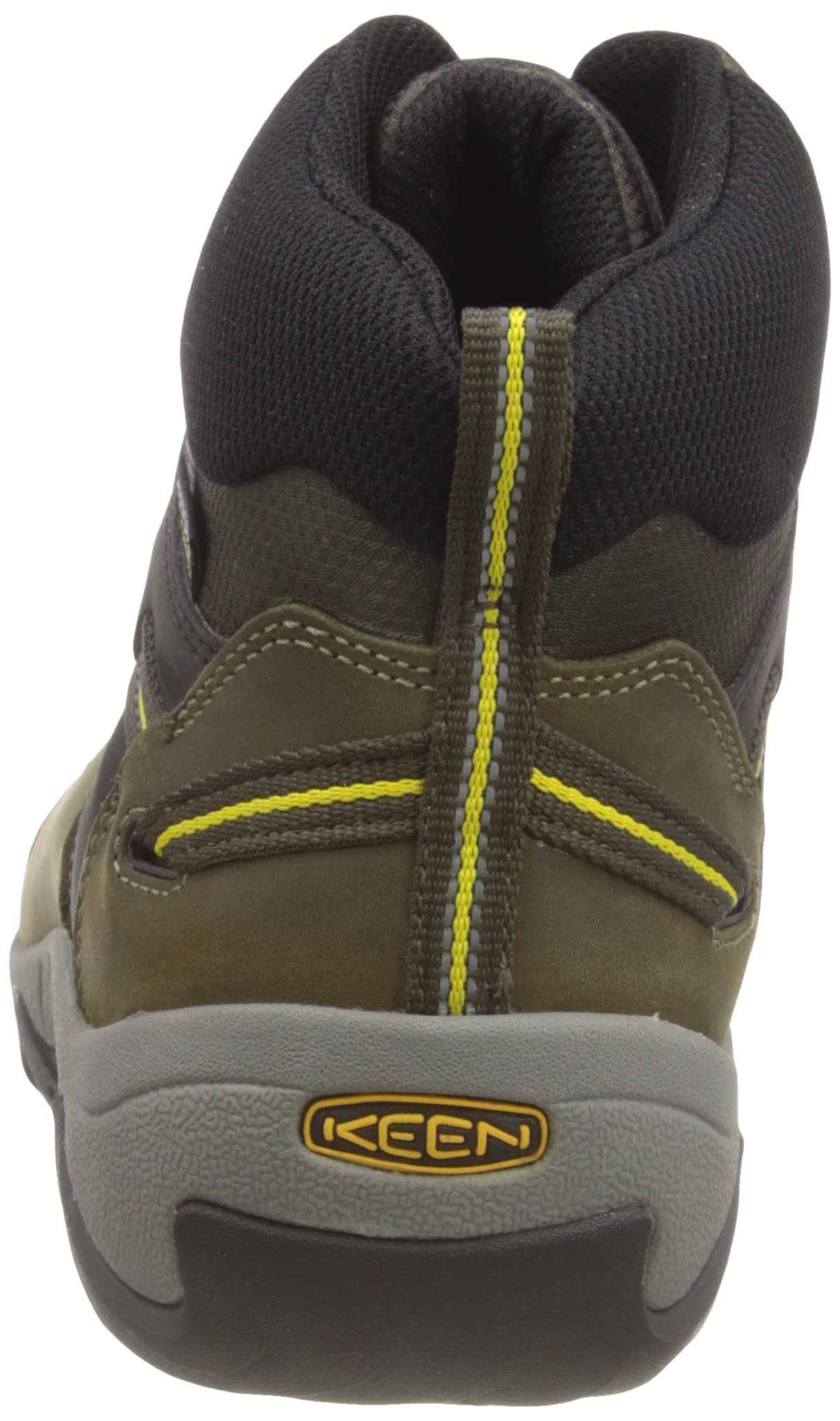 KEEN Men's Steens Mid Height Leather Waterproof Hiking Boots - Durable Outdoor Footwear for Trekking, Camping & Mountain Adventures