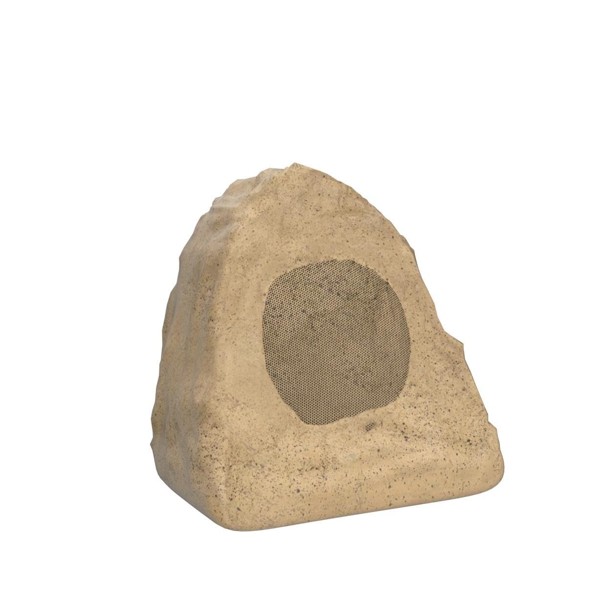 Theater Solutions 4R4S Outdoor Weatherproof Sandstone Rock Speakers - 4 Piece Set (1000W) - Perfect for Patio, Garden, Poolside & Backyard Entertainment
