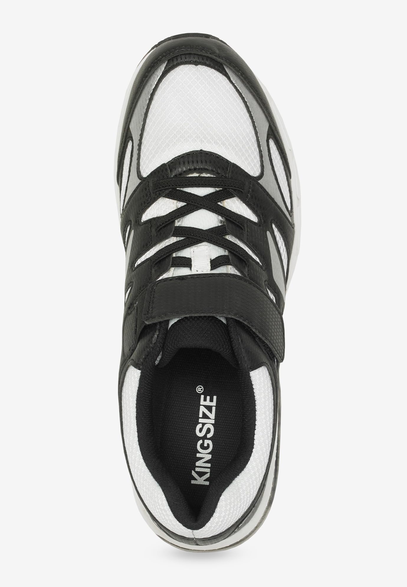 KingSize Men's No-Tie Slip-On Sneakers - Comfortable Casual Shoes for Walking, Travel & Everyday Wear