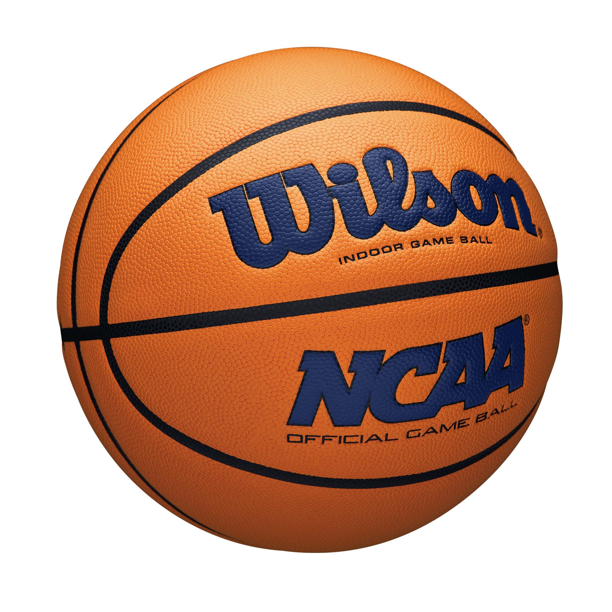 Wilson NCAA Evo NXT Official Indoor Game Basketball - Size 6 & 7 for Men & Women - Premium Indoor Court Basketball for Training, Games & Competitions