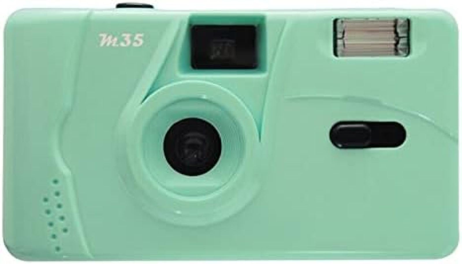 Retro 35mm Disposable Film Camera - Vintage One-Time Use Manual Optical Camera with Flash | Perfect for Parties, Weddings & Travel Photography | Great Gift for Kids & Beginners (Green) - HaoAMZ