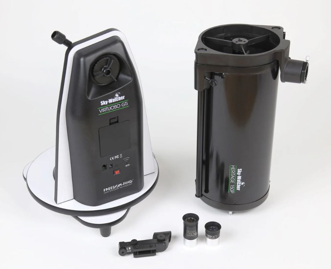 Sky Watcher Virtuoso GTi 130P Tabletop GoTo Dobsonian Telescope - 5.1