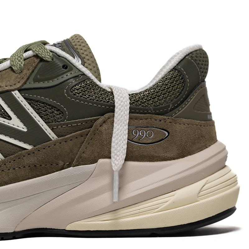 New Balance 990v6 Running Shoes Made in USA - True Camo/Dark Camo - Premium Comfort for Men's Athletic Training & Daily Wear