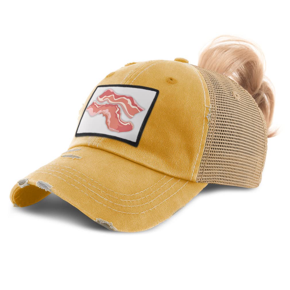 Speedy Pros Women's High Ponytail Cap - Perfect for Gym & Outdoor Activities