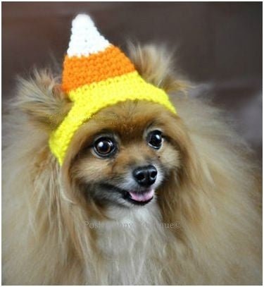 Crochet Candy Corn Beanie Hat - Soft Handmade Knit Fall Winter Hat for Women & Kids - Perfect for Halloween, Thanksgiving & Christmas Outfits