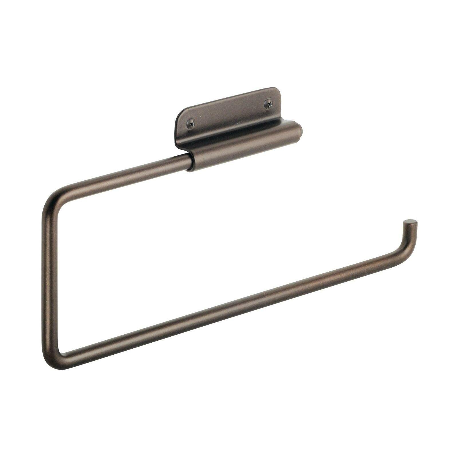 Stainless Steel Wall Mounted Swivel Paper Towel Holder - Space Saving Kitchen, Bathroom & Office Roll Organizer - Perfect for Small Spaces & Countertop Organization - Ideal for Home, RV and Workplace Use - Great for Compact Kitchens, Office Break Rooms & RV Living Spaces - Convenient for Hand Drying in Kitchens, Quick Cleanups in Bathrooms & Workspace Organization
