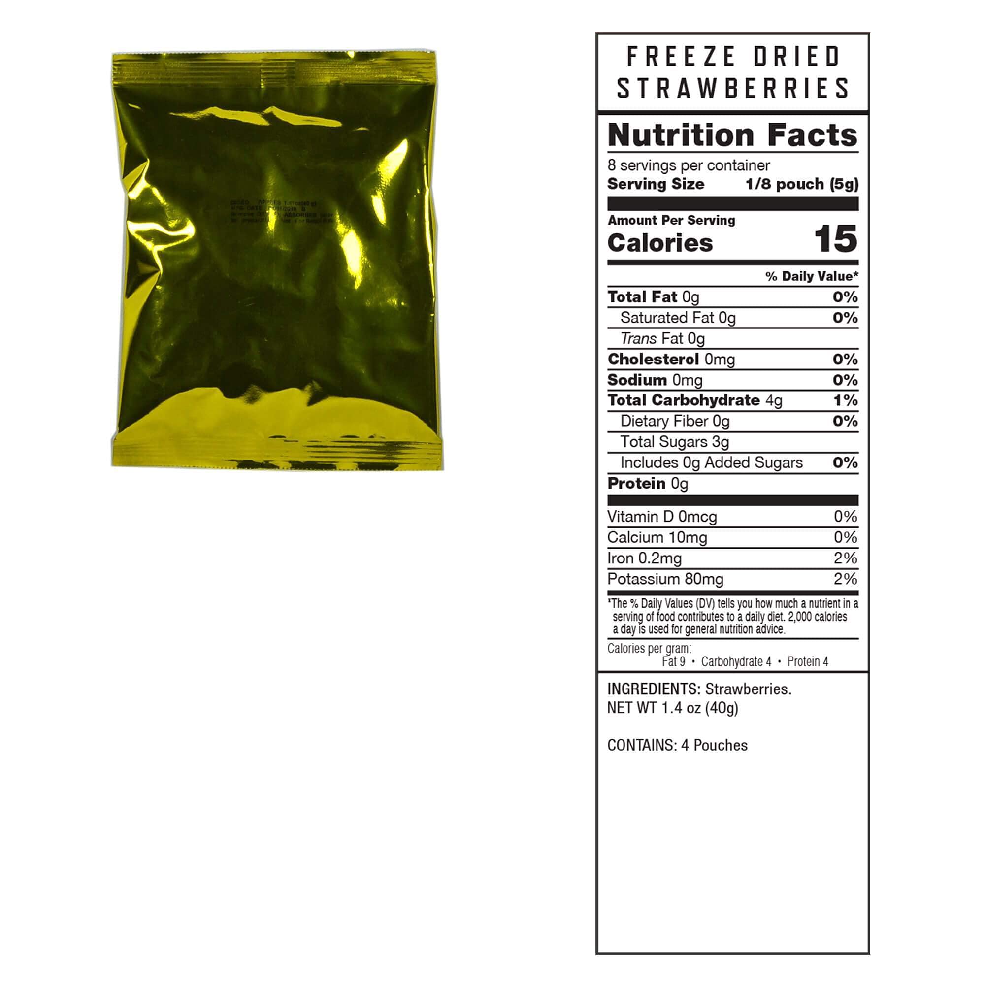 ReadyWise 240-Serving Freeze-Dried Fruit Bucket - Emergency Food Storage, Long Shelf Life, Camping & Survival Supplies - Perfect for Outdoor Adventures, Emergency Preparedness, and Disaster Kits