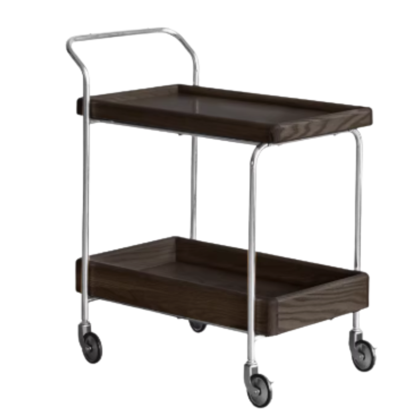 24.80x14.96x28.74 inch / 63.2x38.2x73.5сm / Black color / Oak Side table