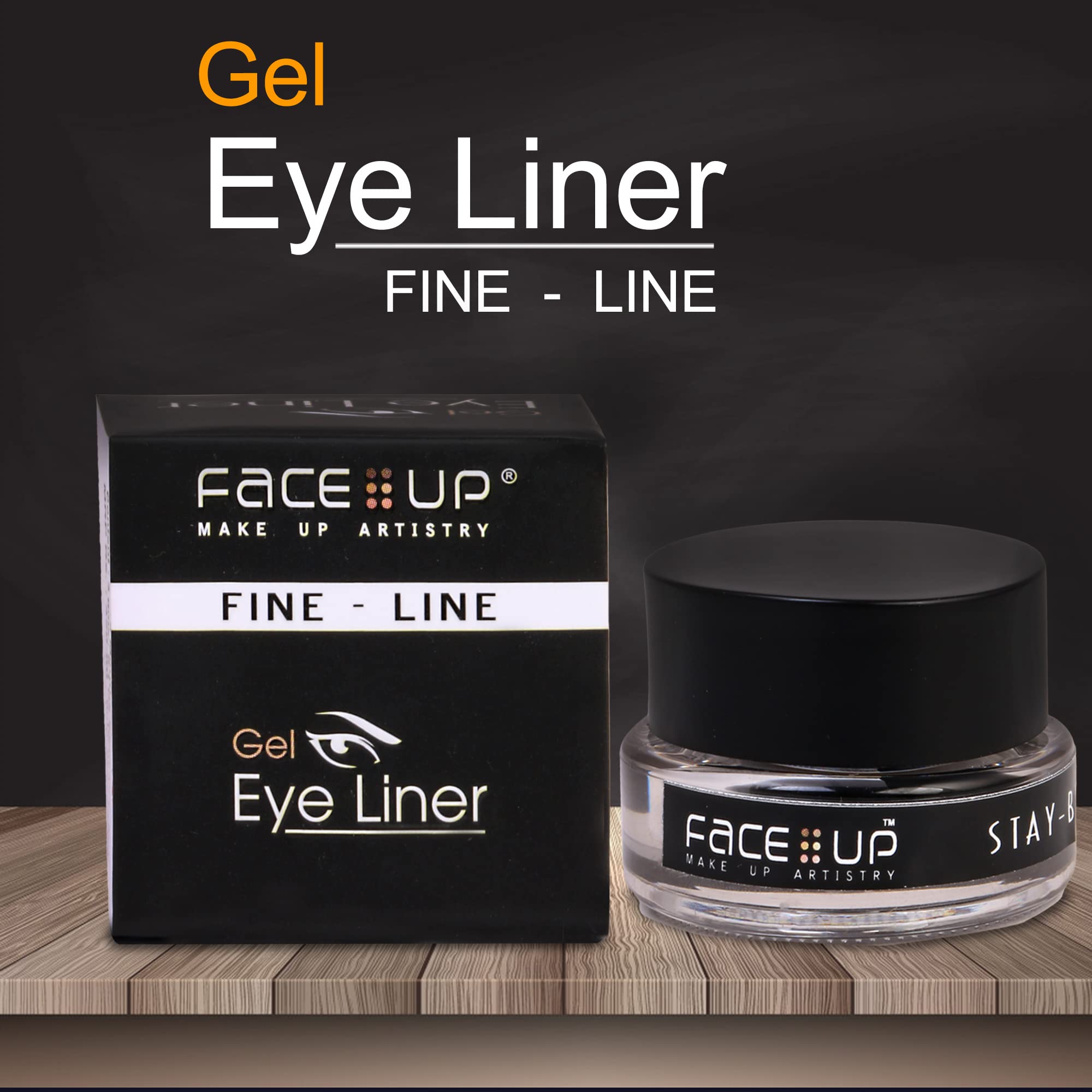 Matte White Eyeliner Gel - 3g Smudge-Proof Waterproof Eye Liner for Dramatic Makeup Looks, Halloween Costumes & Creative Face Painting