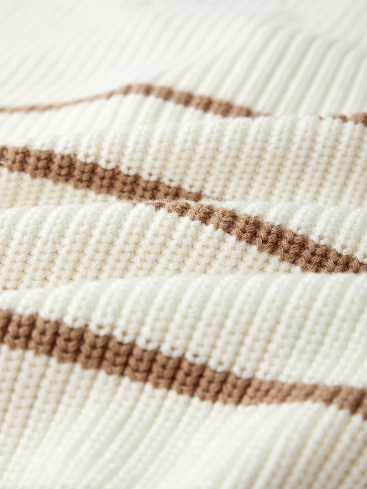 Emilia: Women's Stripe Cotton Cocoon Cardigan - Soft & Cozy Open Front Sweater for Fall & Winter Layering | Perfect for Office, Lounge & Casual Outfits