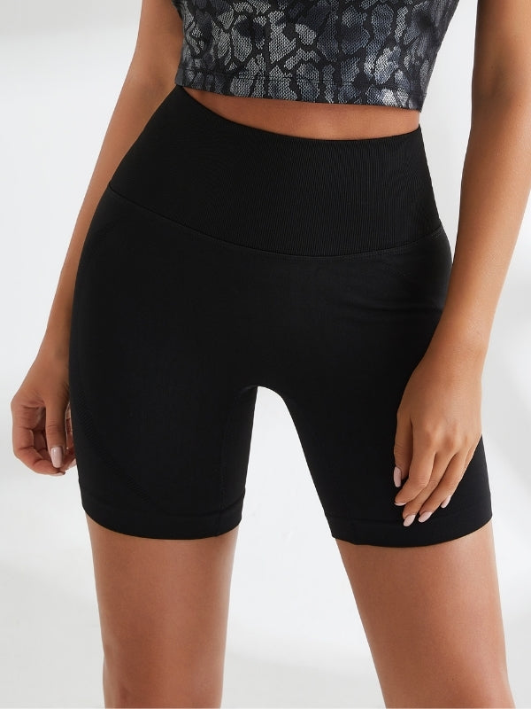 ZASUWA Women's High Waisted Scrunch Butt Lifting Gym Shorts - Spandex Workout Booty Shorts for Yoga, Running & Fitness