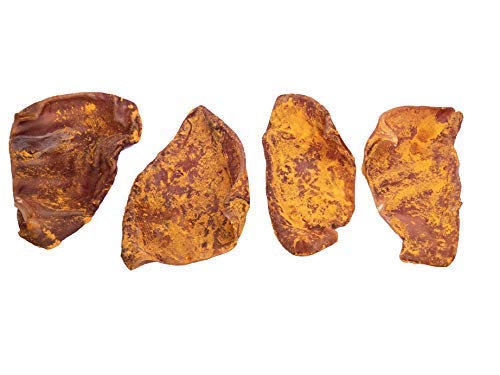 Premium Pig Ears Dog Chews - Natural Bacon & Cheddar Cheese Flavor | 100% Real Cheddar | 100 Count | Long-Lasting Dental Treats for Medium & Large Dogs | Perfect for Training Rewards & Anxiety Relief