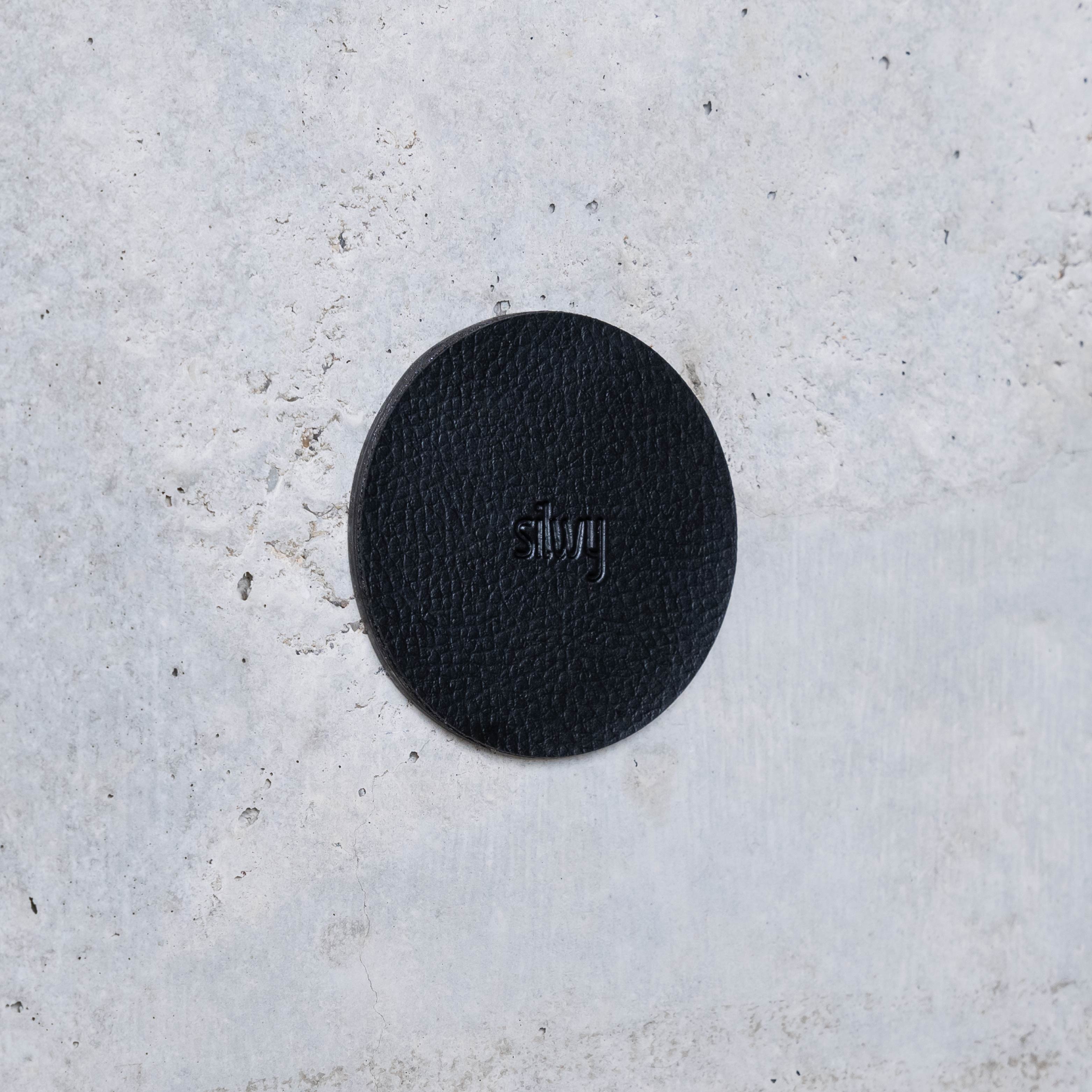 Premium Metal Nano Gel Pads - 6.5cm Black - Non-Slip Grip for Phones, Tablets & Tools - Perfect for Home, Office & Workshop Use